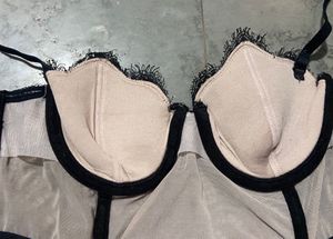 Lace Detail Corset with Side Boning