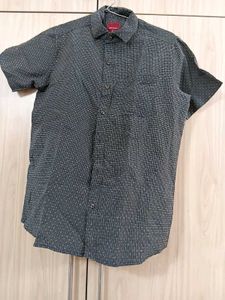 Driftwood Men's Short Sleeve Printed Shirt