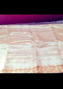 Elegant Orange Silk Saree