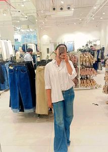 wide leg jeans