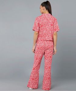 Trendy Zebra Print Co-ord Set