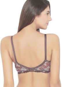 Clovia Women Push-up Lightly Padded Bra (Brown, Be