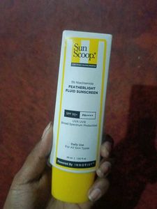 Sun Scoop 3% Niacinamide Sunscreen SPF 50+