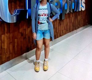 Denim Hot pants for Girls