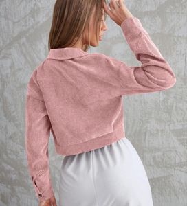 New Smokly Corduroy Cropped Jacket