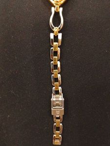 Titan Women's Watch - Elegant Two-Tone Design