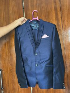 Men's Navy Blue Blazer Suit