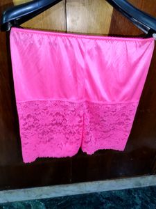 New Pink Satin Lingerie Set 🌸