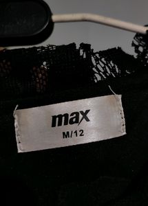 Black Mid-Length Dress