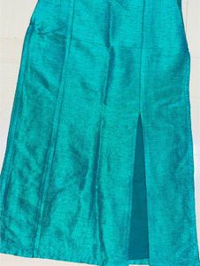 Beautiful Teal Kurta Set with Dupatta