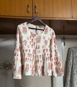 “Zudio” Chic Printed Kurta Top