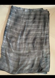 Beautiful Grey Saree