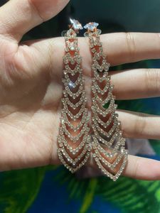Sparkling Drop Earrings