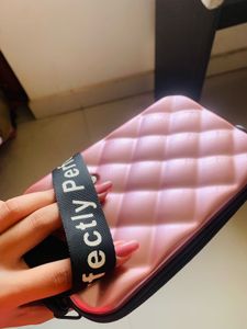Ginger by lifestyle metallic clutch/sling bag
