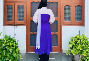 Elegant Purple Kurta