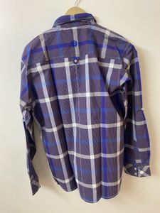 D’cot Purple Plaid Button-Down Shirt