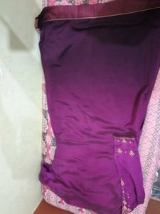 Elegant Purple Embroidered Kurta