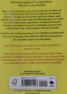Never Split the Difference Book