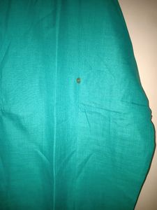 Men Turquoise Blue Kurta