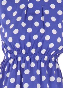 Blue Polka Dot Dress