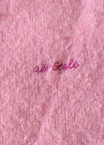 High Neck Pink Sweater