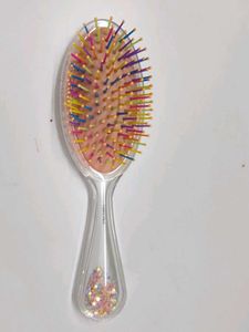 Colorful Rainbow Hair Brush