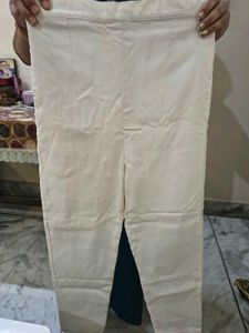 Comfortable Cream Palazzo Pants