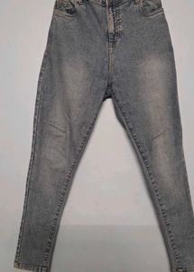 Womens Light Wash Denim Jeans
