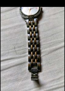 Elegant Two-Tone Women's Watch