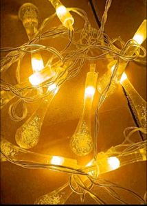 New Sparkling Teardrop String Lights
