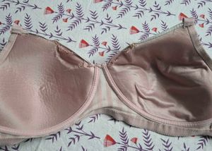 Pink Striped Bra