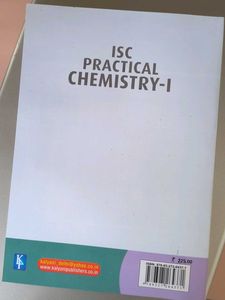 K L Chugh isc chemistry practical book