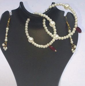 loop eyerring Pearl's natural bye one get fre