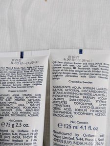 Oriflame Essential Face Wash &amp;Scrub Mask Combo