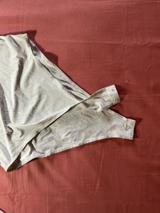 ZARA Long Sleeve Mock Neck bodysuit