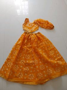 3 piece festival dress with lehenga free