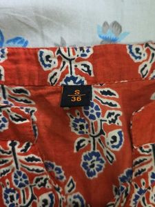 Boho Floral Print Kurta