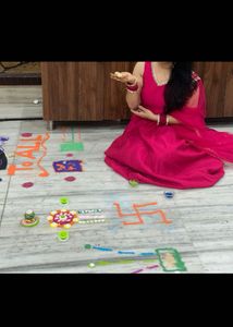 Vibrant Pink Kurta Set with Dupatta