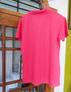 Liz Claiborne Pink Polo - M size