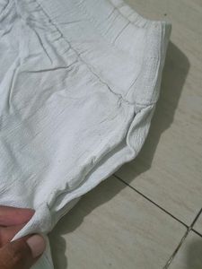 Comfortable White Palazzo Pants