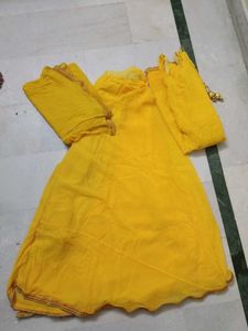Yellow Palazzo Pants