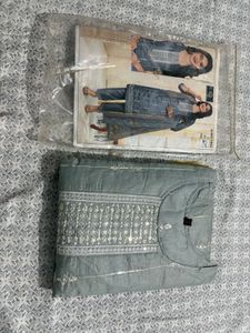 New Kurti pant set with dupatta