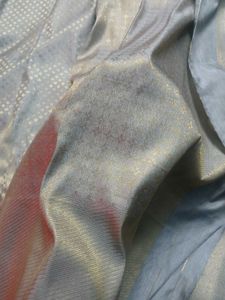 Beautiful Grey soft banaras saree