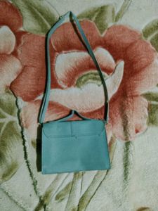 Cute Light Blue Studded Crossbody Bag