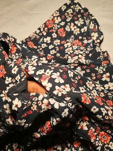 Floral Print Mini Dress