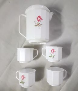 Vintage Classic Teapot Kettle Set Coffee Cup Jug 5