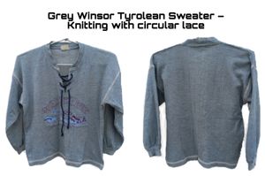 Grey Winsor Tyrolean Sweat Shirt