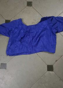 Royal Blue Blouse