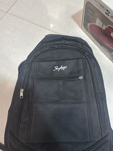 Skybags Black Backpack