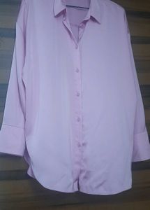 Light Pink Button-Down Shirt ( just new )